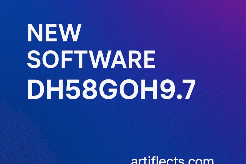 Unlocking Potential with New Software DH58GOH9.7: A Game Changer for Your Workflow